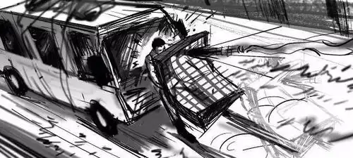 战狼2分镜头绘制图曝光
