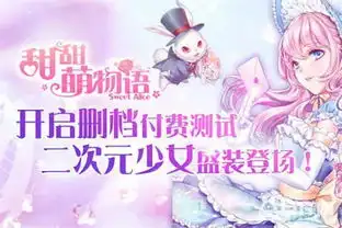 甜甜萌物语开启删档付费测试二次元少女盛装登场
