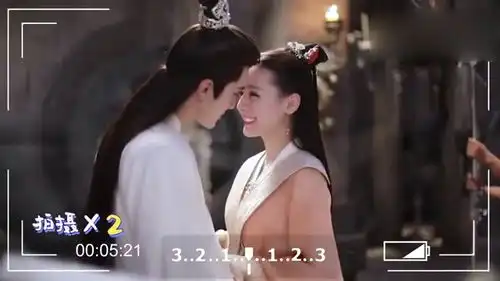 三生三世枕上书迪丽热巴高伟光吻戏笑场一吻热巴肚子就叫
