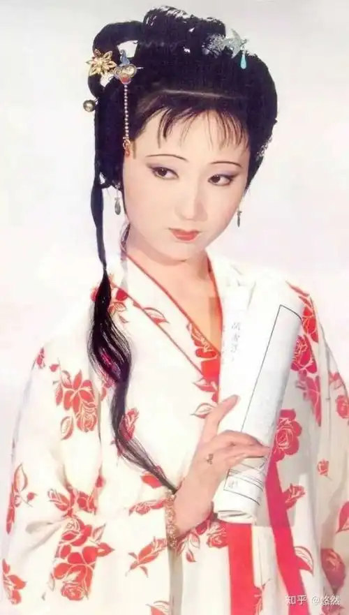 87红楼梦金陵十二钗扮演者年轻照片,没想到当年金莉莉这么漂亮