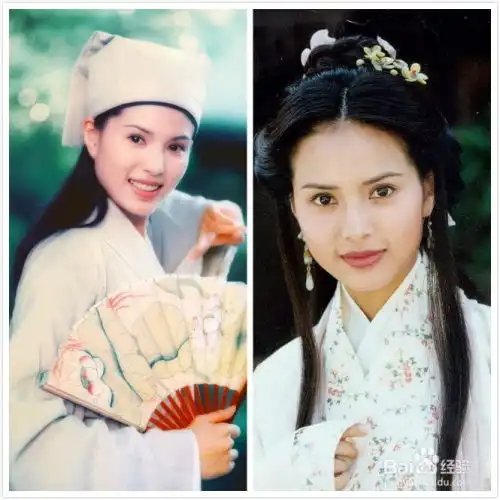 天龙八部剧照赏黄日华剔牙,美人一见难忘
