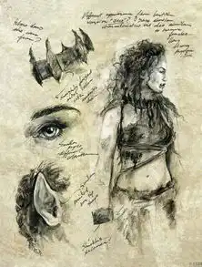 电影魔兽人物手稿曝光