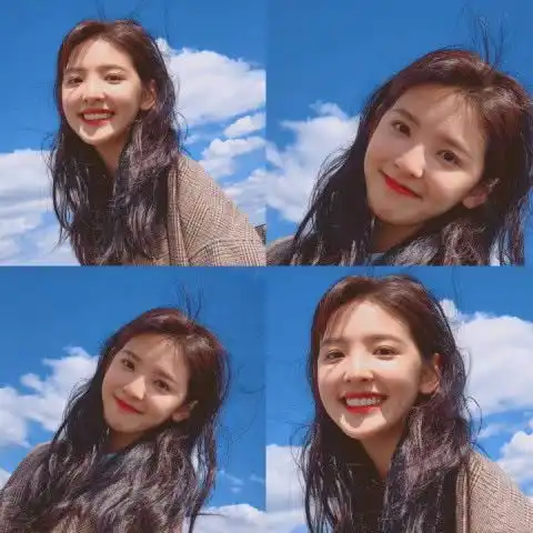 她是悲伤逆流成河中配角,出场自带光环,甜美笑容俘获人心