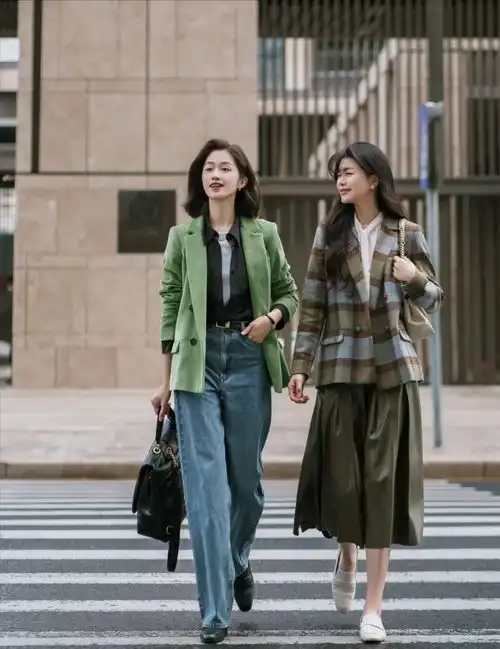 50的中年女人,穿裙子平底鞋更洋气减龄,等我老了就这么穿
