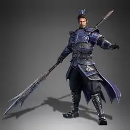 真三国无双8于禁演示视频持三尖两刃狂扫战场
