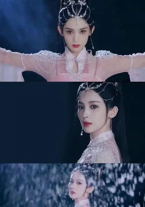 许凯雪鹰领主剧照,古力娜扎造型神似鞠婧祎,网友太塑料了
