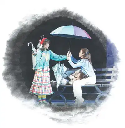 根往下扎花向上开