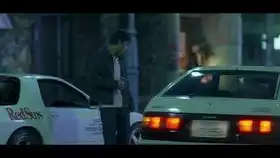 头文字d藤原拓海ae86vs高桥启介fd3s正赛排水渠过弯