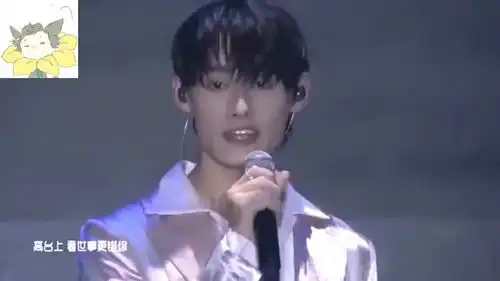 陈情令花絮宝藏男孩汪卓成唱歌舅舅江澄现场真的稳,不愧是专业的
