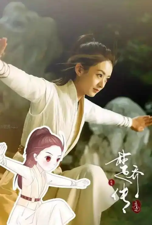 赵丽颖为拍特工皇妃又双叒叕瘦了,更美了
