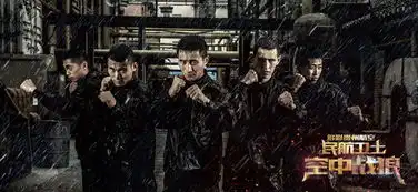 多彩贵州航空发布空中战狼剧照
