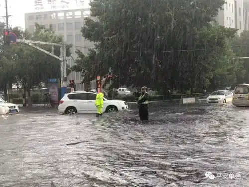 单县暴雨实拍