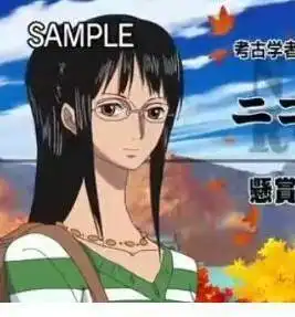 海贼王罗宾最美的6种造型,和服造型最惊艳,学生装我爱了