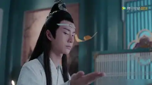 陈情令魏婴化身纸片可爱有趣,蓝湛说,别闹了