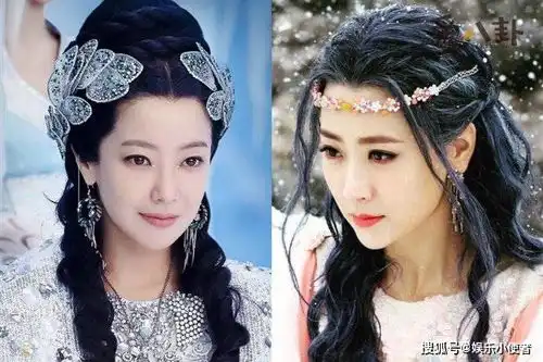 白冰为什么是京城四美长相神似金喜善,成为剧版神话的玉漱公主
