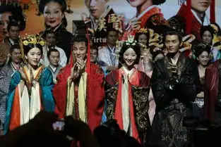 卫子夫横店探班王珞丹露额头是女神范