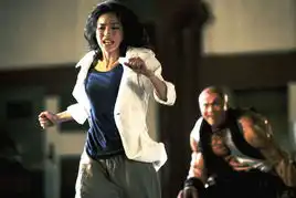 性感女神舒淇动作戏亦风情吊威亚就像荡秋千四