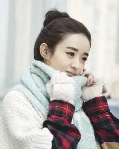 杉杉来了中赵丽颖的头发是什么颜色的
