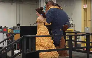 东京迪士尼美女与野兽新园区公布建设花絮