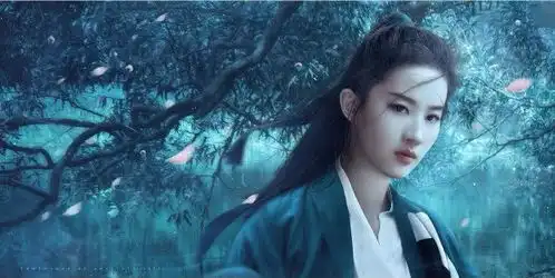 刘亦菲西施剧照遭传网友沉鱼落雁,闭月羞花
