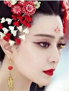 河莉秀cos武媚娘被赞神复制范冰冰真美图
