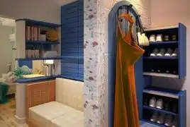 小户型装修2万打造35平1室1厅1厨1卫
