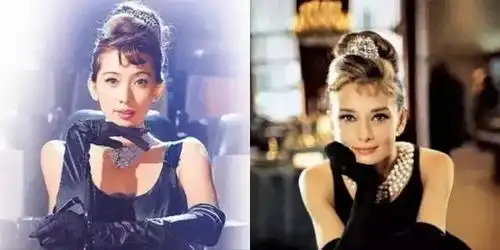 赵丽颖杨幂朴信惠都模仿过奥黛丽赫本,谁最符合女神风范