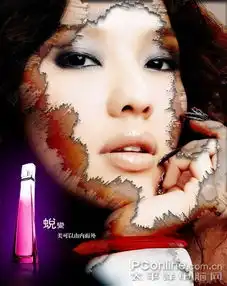 天使爱美丽美女化妆品海报轻松调制上
