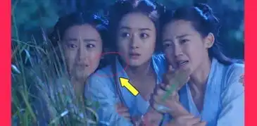 楚乔传穿帮镜头赵丽颖的眼睛竟然穿帮了

