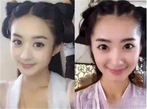 女星的替身,杨幂丽颖刘亦菲完胜替身,范冰冰的替身太像了