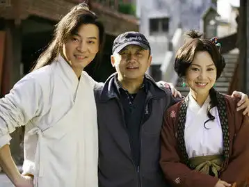 电影武林外传最新片场照秀才长胡子
