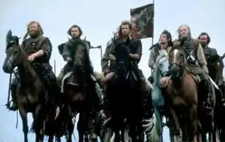 勇敢的心追求自由的英雄,为信仰奋斗到底