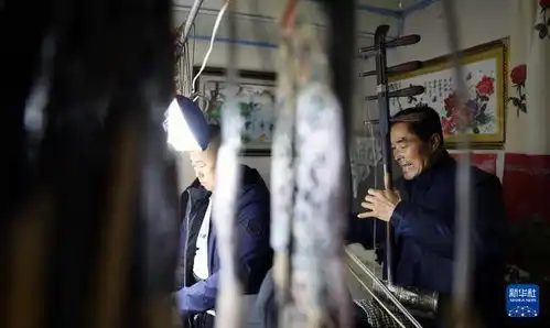 新华全媒图片故事看一场迎新的愿影
