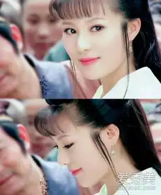 新倚天屠龙记杨不悔妹妹是颜值top剧照仙女颜的她竟然也是整容脸爱秀美
