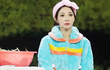 元宵晚会柳岩金装化身美艳俏厨娘遭彭宇熊抱高清