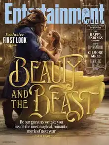 艾玛沃特森美女与野兽等登娱乐周刊封面和丹斯蒂文斯翩翩起舞
