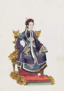 组图如懿传周迅系围巾太雷人这造型清代还真有
