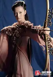 莫小棋画壁剧照气势非凡霸气持弓箭雨夺命
