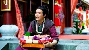 韩栋新笑傲江湖演田伯光自嘲开发谐星潜质组图
