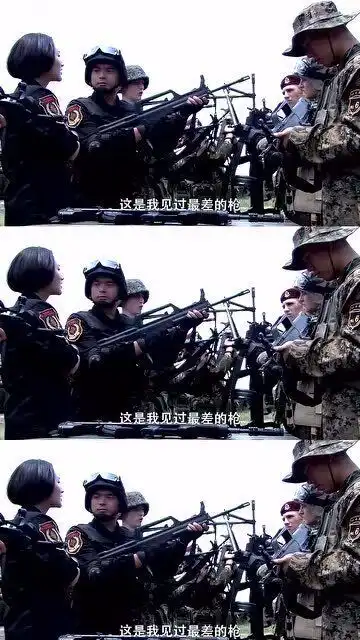 火蓝刀锋特种兵出征马尔斯,使用枪支被外国人嫌弃,被女兵直接打服