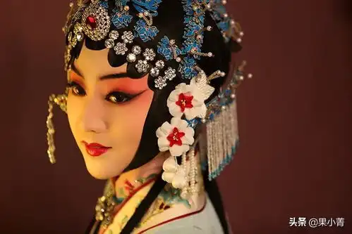 果小菁唯美京剧照,华韵京剧摄影你就是角儿
