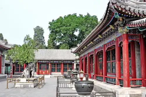 皇家园林颐和园五十五德和园下