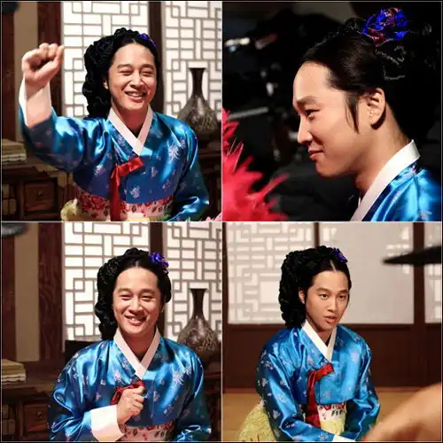 车太贤田禹治扮女人艺妓造型让人哭笑不得