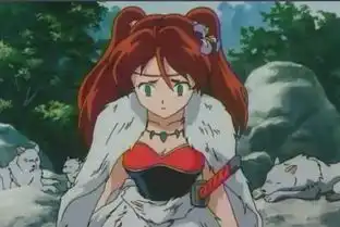 犬夜叉中的两大双马尾美女,美丽而傲娇
