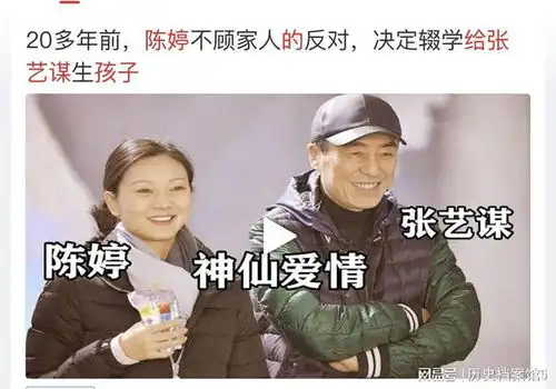 50岁的张艺谋找到陈婷你愿意给我生孩子吗我给你买房子