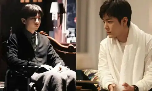 同样演受伤坐轮椅,成毅肖战对比,谁更有破碎感
