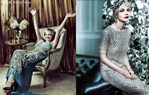 高级复古风flappergirls和魅力无限的黄金20年代