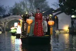 娱乐图片库组图新版红楼梦最新剧照宝黛钗乌镇夜游