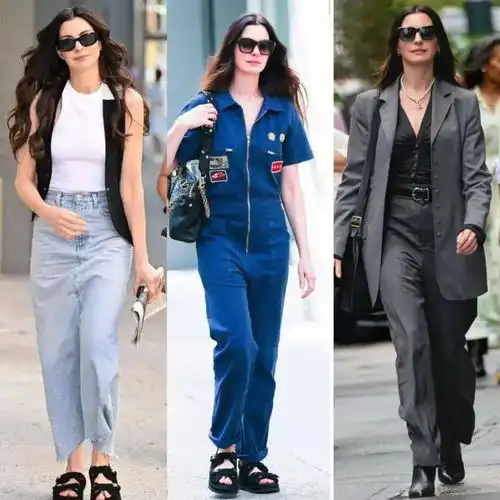 穿prada的女王2造型曝光,网友拍穿zara的女王续集