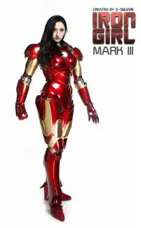 3d打印女神版钢铁侠战衣粉丝们大饱眼福
